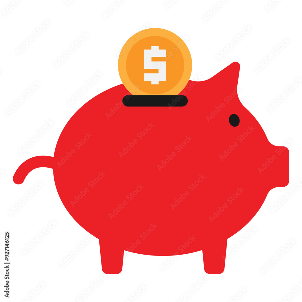 Obraz premium Piggy Bank Money Finance
