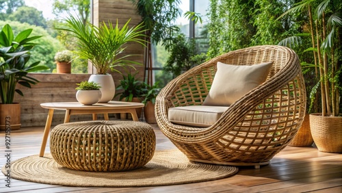 au naturel earthy organic wicker photo