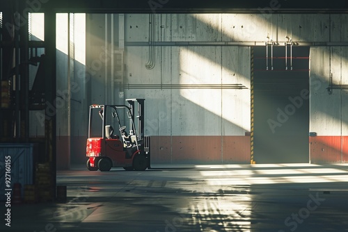 Wallpaper Mural ai generative forklift in warehouse Torontodigital.ca