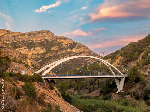 bridge over the canyon photo