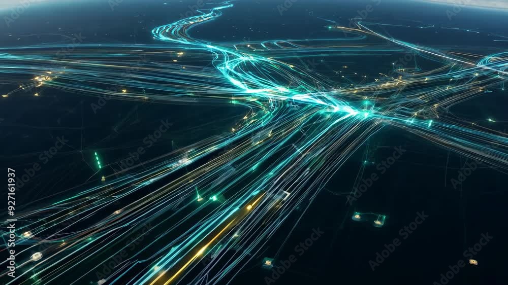 Blockchain Technology: Aerial View of Data Flow