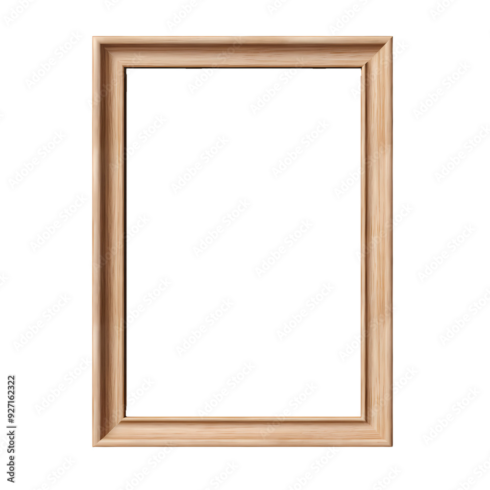 A simple, wooden picture frame with a classic design, perfect for showcasing your favorite photos or artwork. A simple, wooden picture frame with a classic design, perfect for showcasing your favorite photos or artwork.