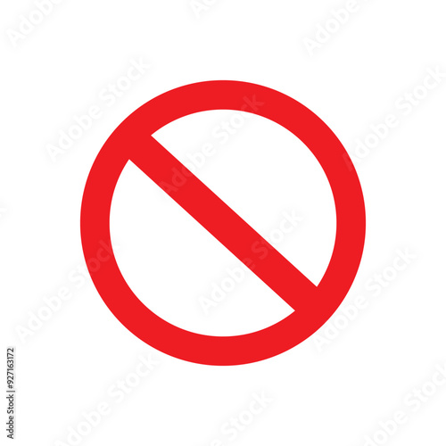No Entry Sign Icon