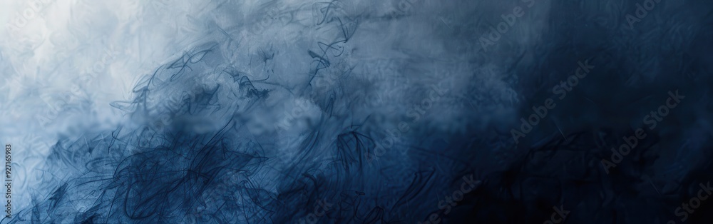 An abstract watercolor painting featuring a gradient of blue hues, with lighter shades in the top left and transitioning to darker shades in the bottom right. The texture of the paint creates a sense An abstract watercolor painting featuring a gradient of blue hues, with lighter shades in the top left and transitioning to darker shades in the bottom right. The texture of the paint creates a sense