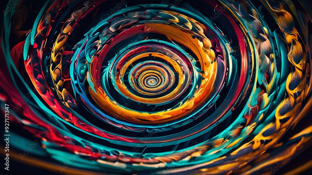 AI-Generated Art of Vivid, Colorful Lines in Motion AI-Generated Art of Vivid, Colorful Lines in Motion