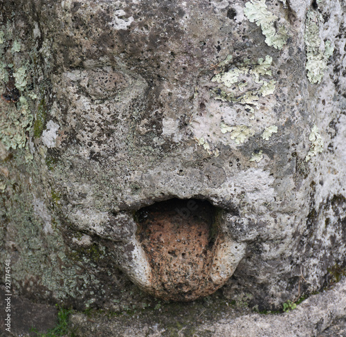 A gargoyle at Buckland Abbey Devon photo