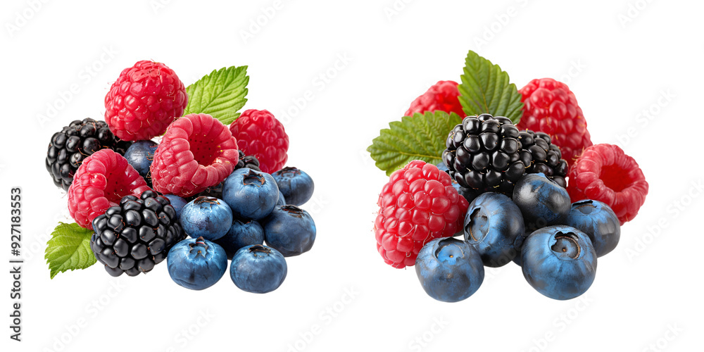 Fruits on transparent background Fruits on transparent background