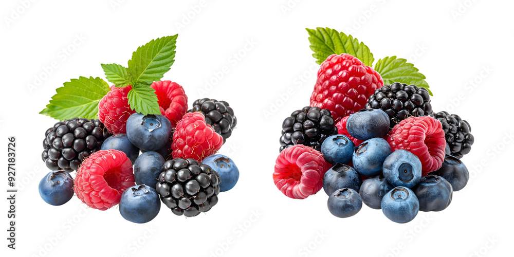 Fruits on transparent background Fruits on transparent background
