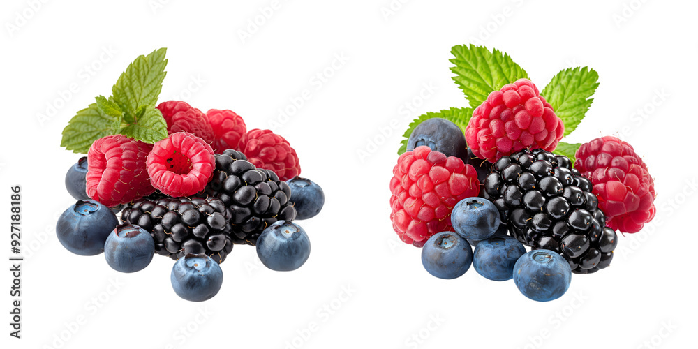 Fruits on transparent background Fruits on transparent background