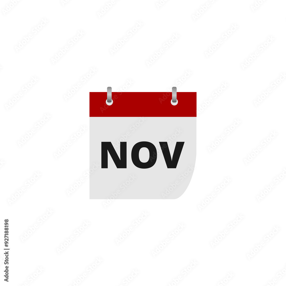 Month calendar icon isolated on transparent background Month calendar icon isolated on transparent background