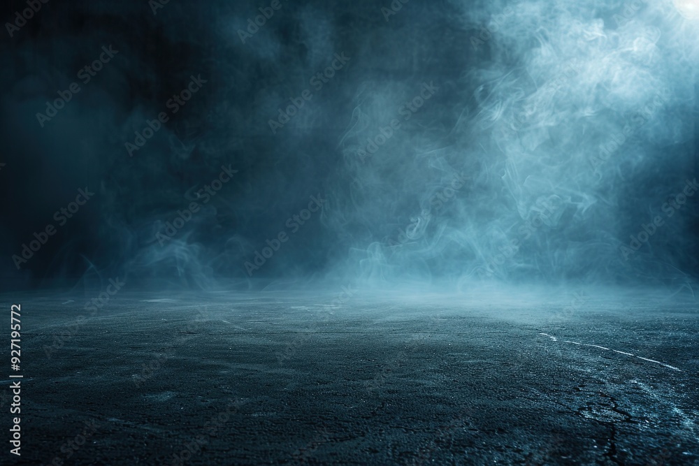 A misty, atmospheric scene with a dark background and foggy textures. A misty, atmospheric scene with a dark background and foggy textures.