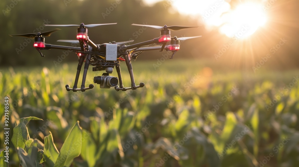 High-Tech Agriculture: Drone Monitoring Crop Conditions from Above High-Tech Agriculture: Drone Monitoring Crop Conditions from Above