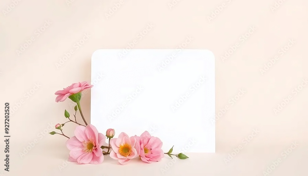 wedding invitation mockup a blank template suitable for design or product placement featuring a blank card against a neutral backdrop wedding invitation mockup a blank template suitable for design or product placement featuring a blank card against a neutral backdrop