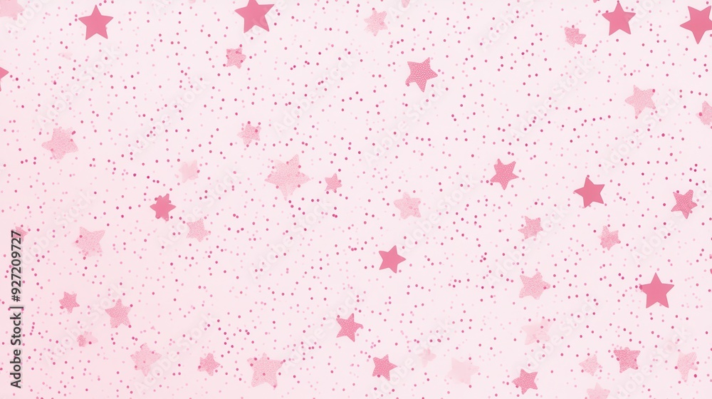 A pink background with scattered stars in various shades of pink, creating a whimsical design. A pink background with scattered stars in various shades of pink, creating a whimsical design.