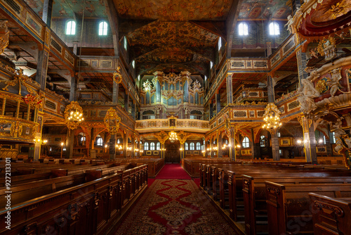 Church of Peace in Świdnica, Baroque interior