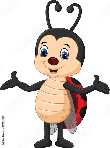 cute cartoon ladybug