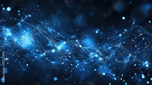 
abstract technology communication concept vector background 