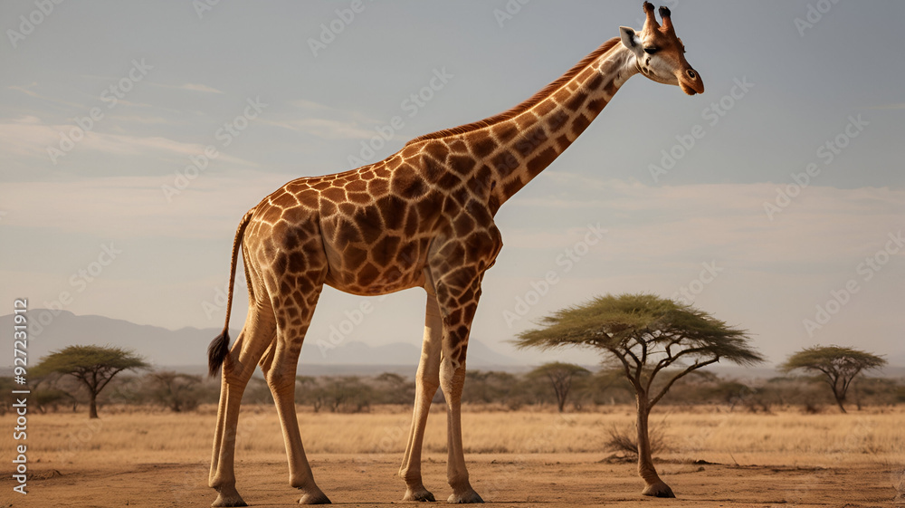 Obraz premium giraffe in the wild