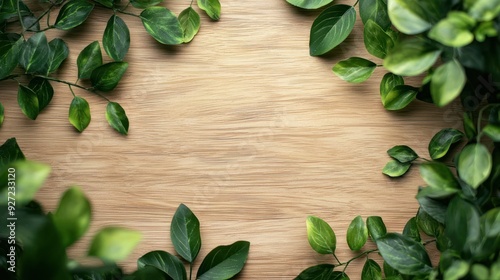 Top view of wood or plywood for backdrop, light wooden table with nature pattern and color, abstract background 