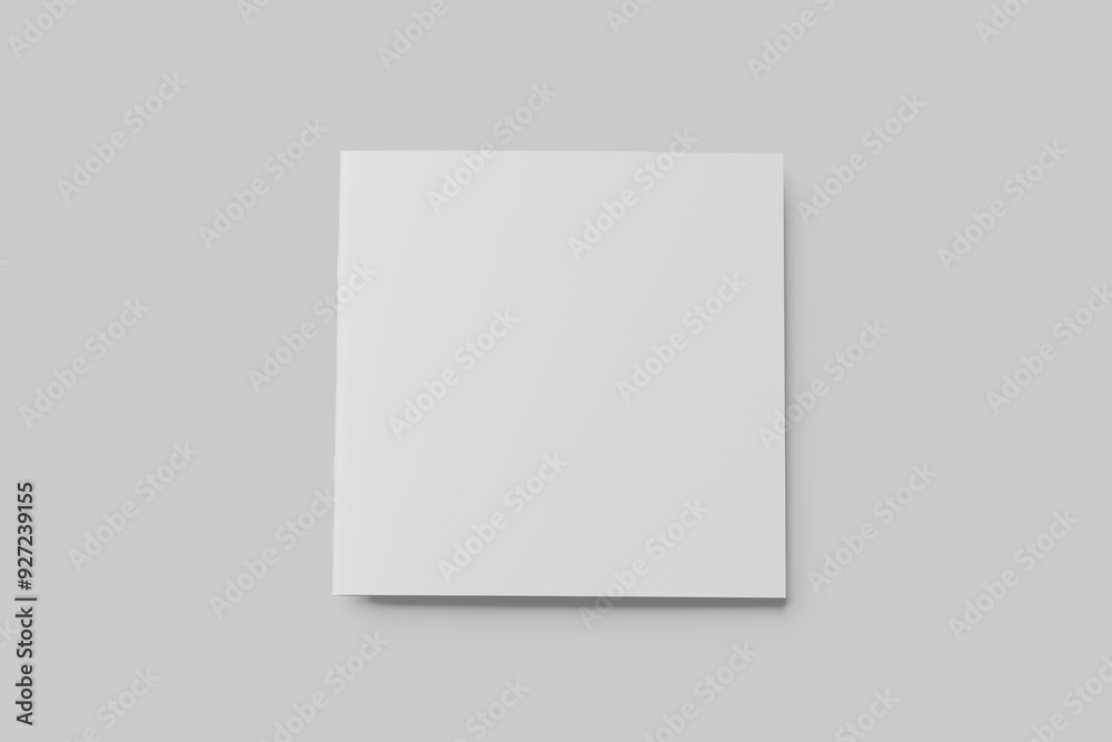 Square Magazine Blank Mockup Square Magazine Blank Mockup