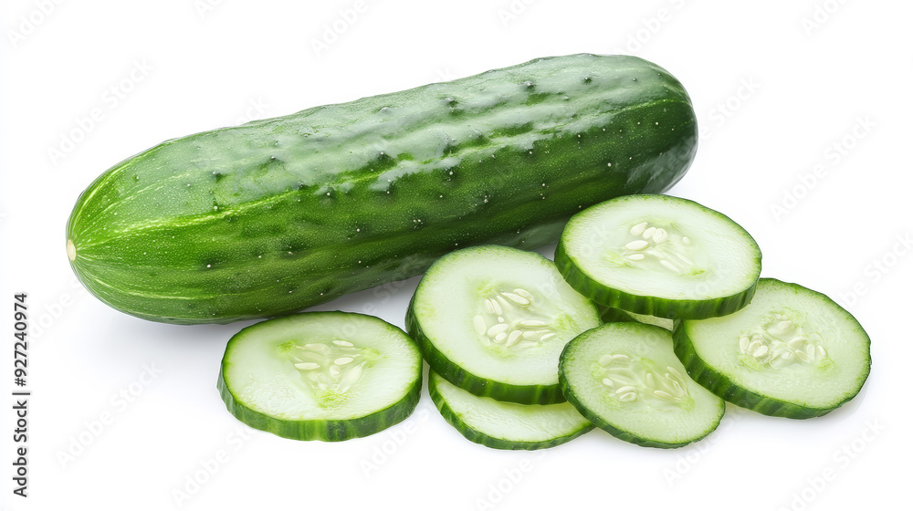 Fresh Cucumber Remedy: A Natural Solution for Stye. Generative AI Fresh Cucumber Remedy: A Natural Solution for Stye. Generative AI