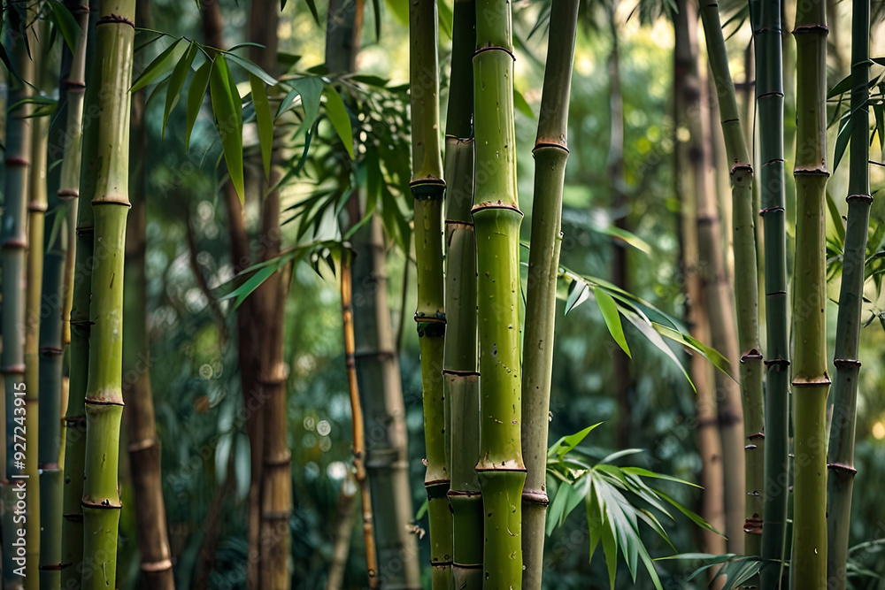Obraz premium Bamboo forest background