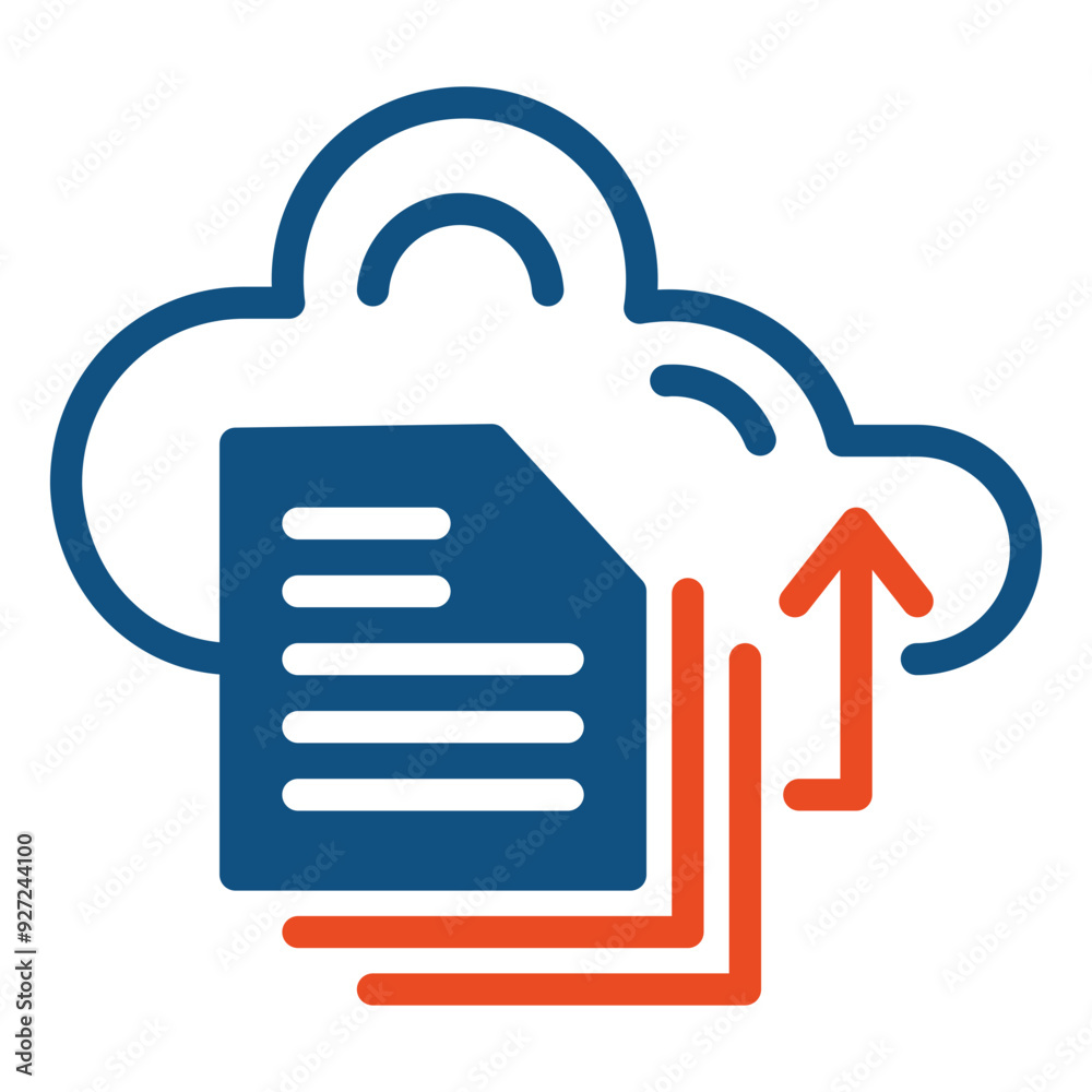 Cloud Storage Icon Cloud Storage Icon