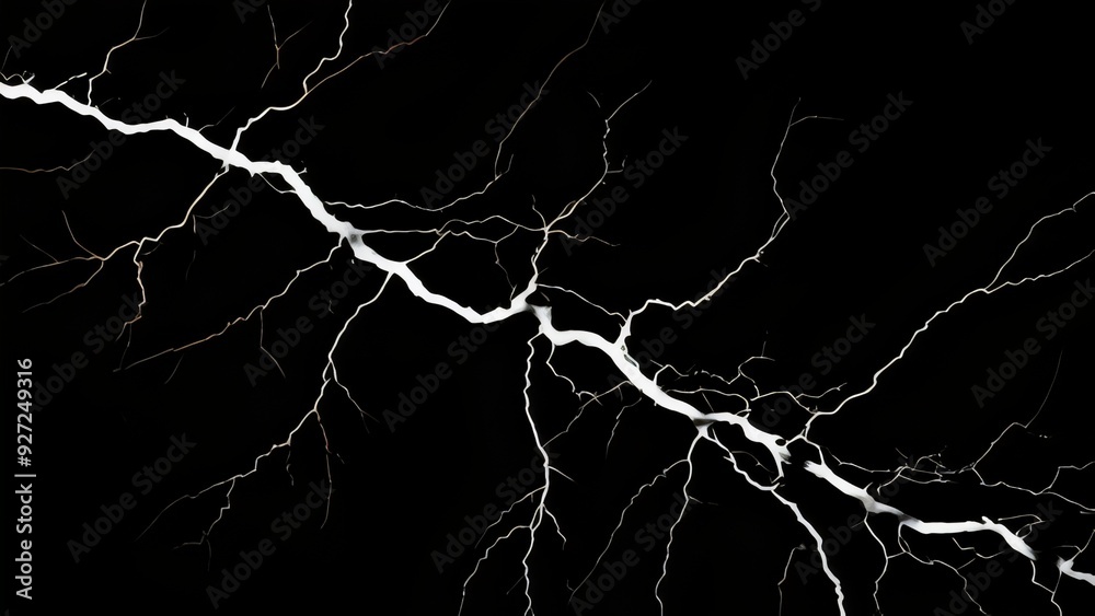 electricity lightning isolated