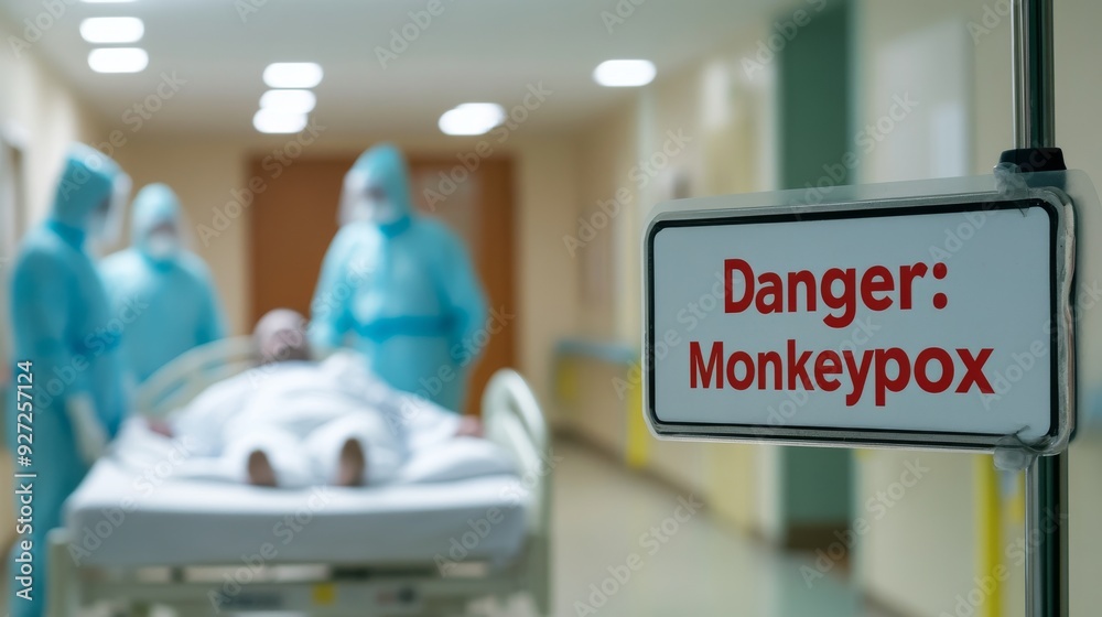 Blurred Background of Doctors in Protective Suits with Blurred Background of Doctors in Protective Suits with