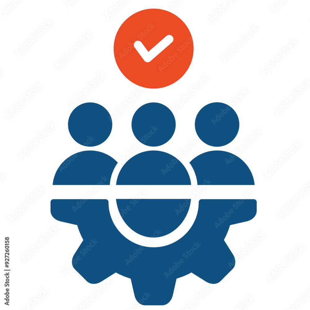 Obraz premium Staffing Icon