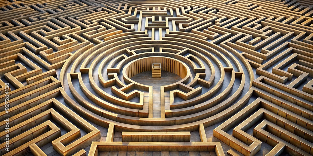 Geometric Labyrinth Maze: Intricate labyrinth with geometric line art, inviting viewers to embark on a journey of confusion and discovery. Geometric Labyrinth Maze: Intricate labyrinth with geometric line art, inviting viewers to embark on a journey of confusion and discovery.