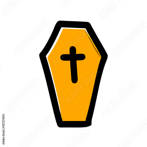 Coffin Halloween icon