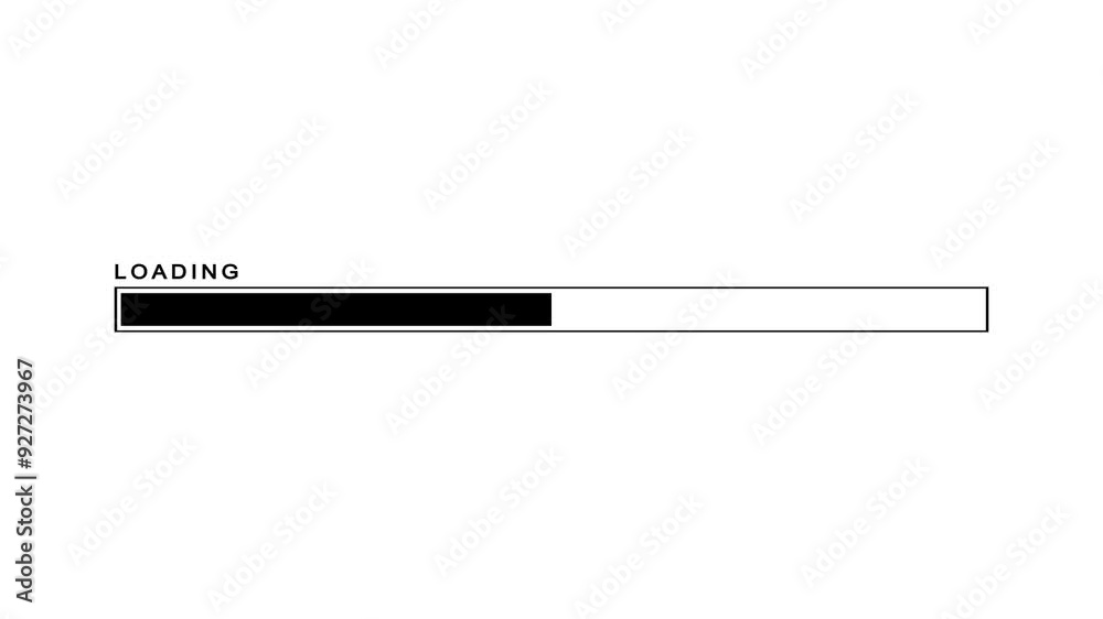 Loading animation bar mov video fully alpha and transparent format. Loading animation bar mov video fully alpha and transparent format.