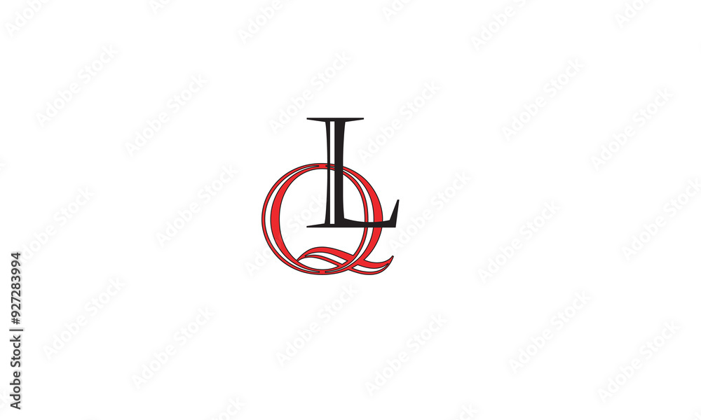 QL, LQ, L, Q Abstract Letters Logo Monogram QL, LQ, L, Q Abstract Letters Logo Monogram