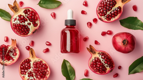 Pomegranate Extract - Offers anti-aging benefits and improves skin elasticity