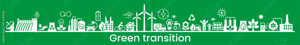 Energy industry. Alternative clean energy. Transition to environmentally friendly world concept. Ecology infographic. Green power production. Transition to renewable alternative energy. Energy industry. Alternative clean energy. Transition to environmentally friendly world concept. Ecology infographic. Green power production. Transition to renewable alternative energy.