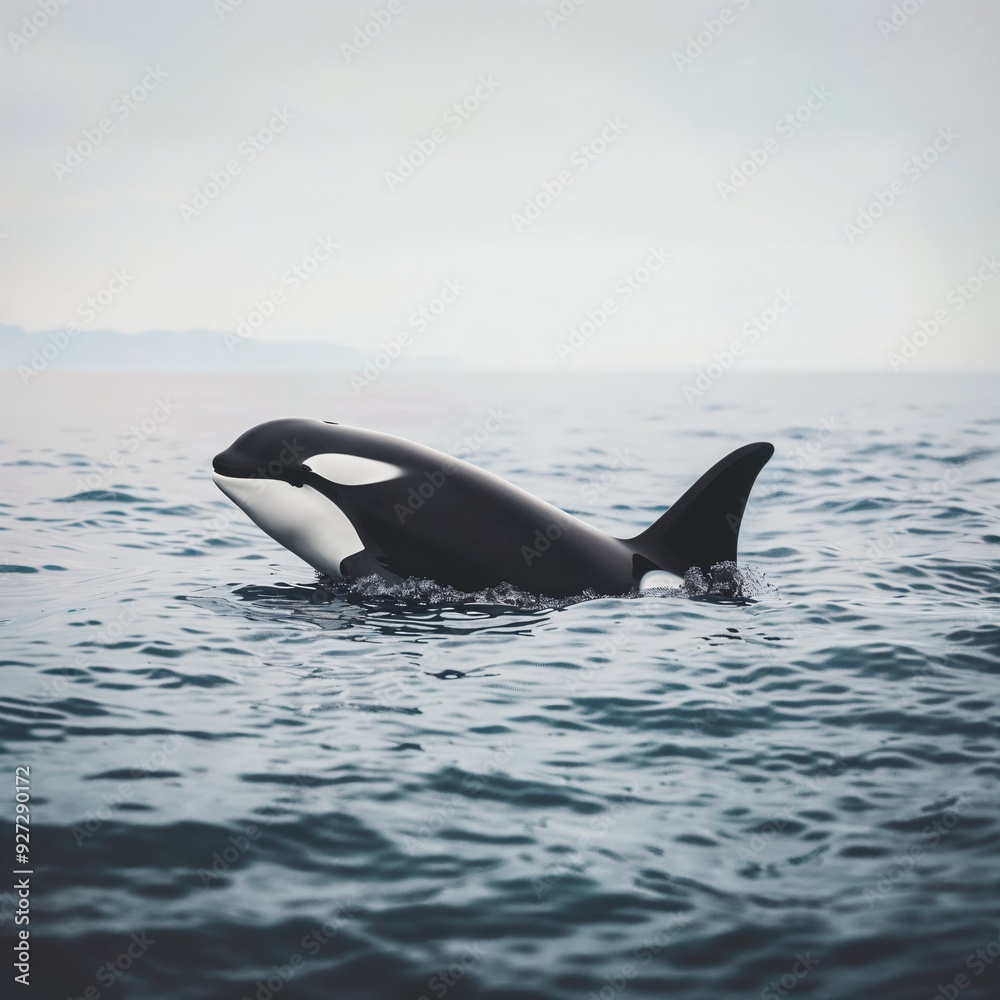 Fototapeta premium Killer whale in the water