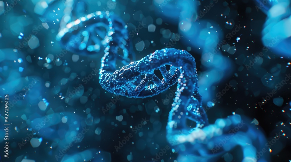 3d image of dna, acid, genetic strands, dna helices AI generated 3d image of dna, acid, genetic strands, dna helices AI generated