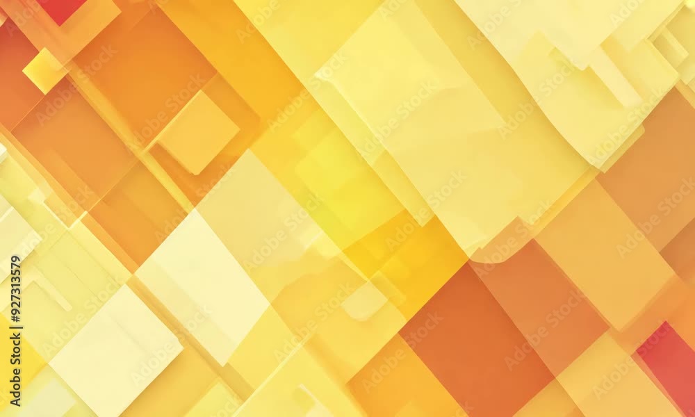 Vibrant abstract background featuring overlapping yellow geometric shapes and digital squares, creating a modern and dynamic visual texture Vibrant abstract background featuring overlapping yellow geometric shapes and digital squares, creating a modern and dynamic visual texture