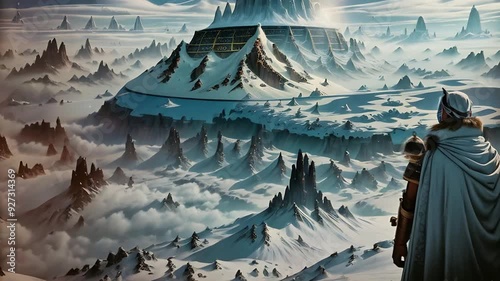 The Mythical City in Hyperborea. The object of interest of paranormal research-4K