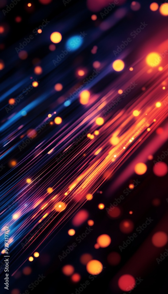Fototapeta premium A vibrant abstract background featuring dynamic streaks of color, creating a sense of movement and energy. Perfect for design projects.