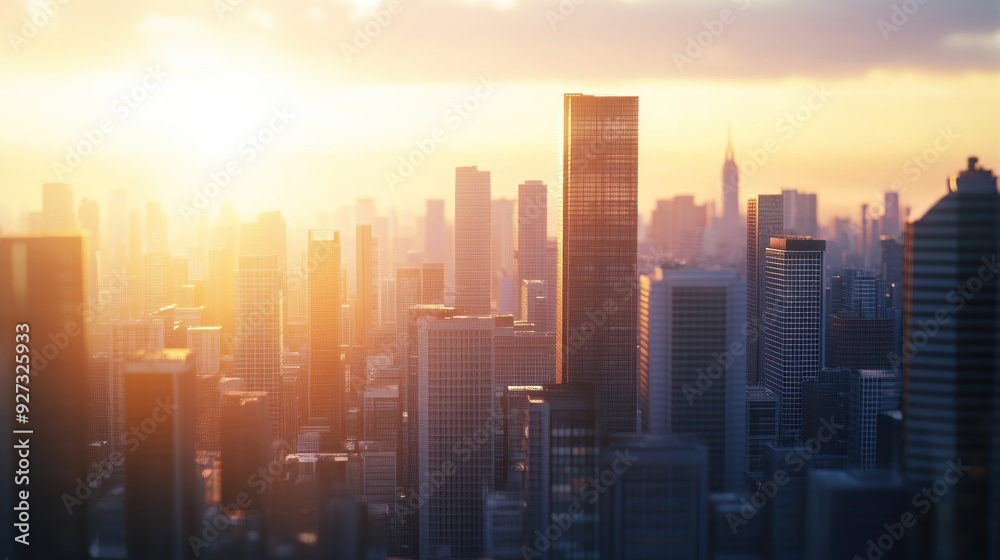 Golden Hour Skyline Golden Hour Skyline