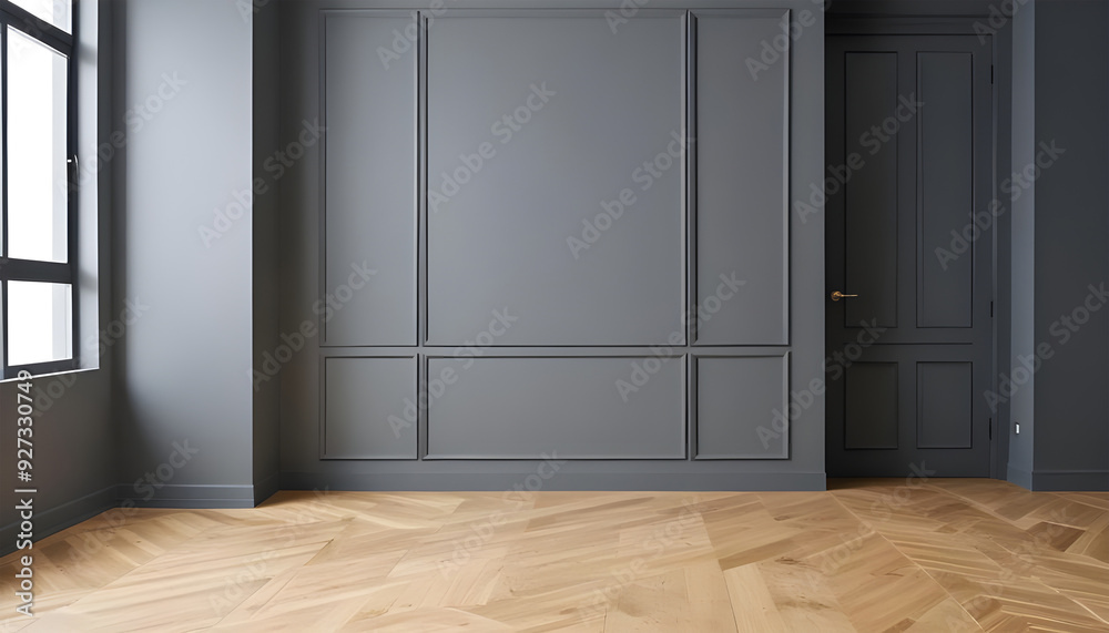 Fototapeta premium empty scene to use in interior designs and mockups 