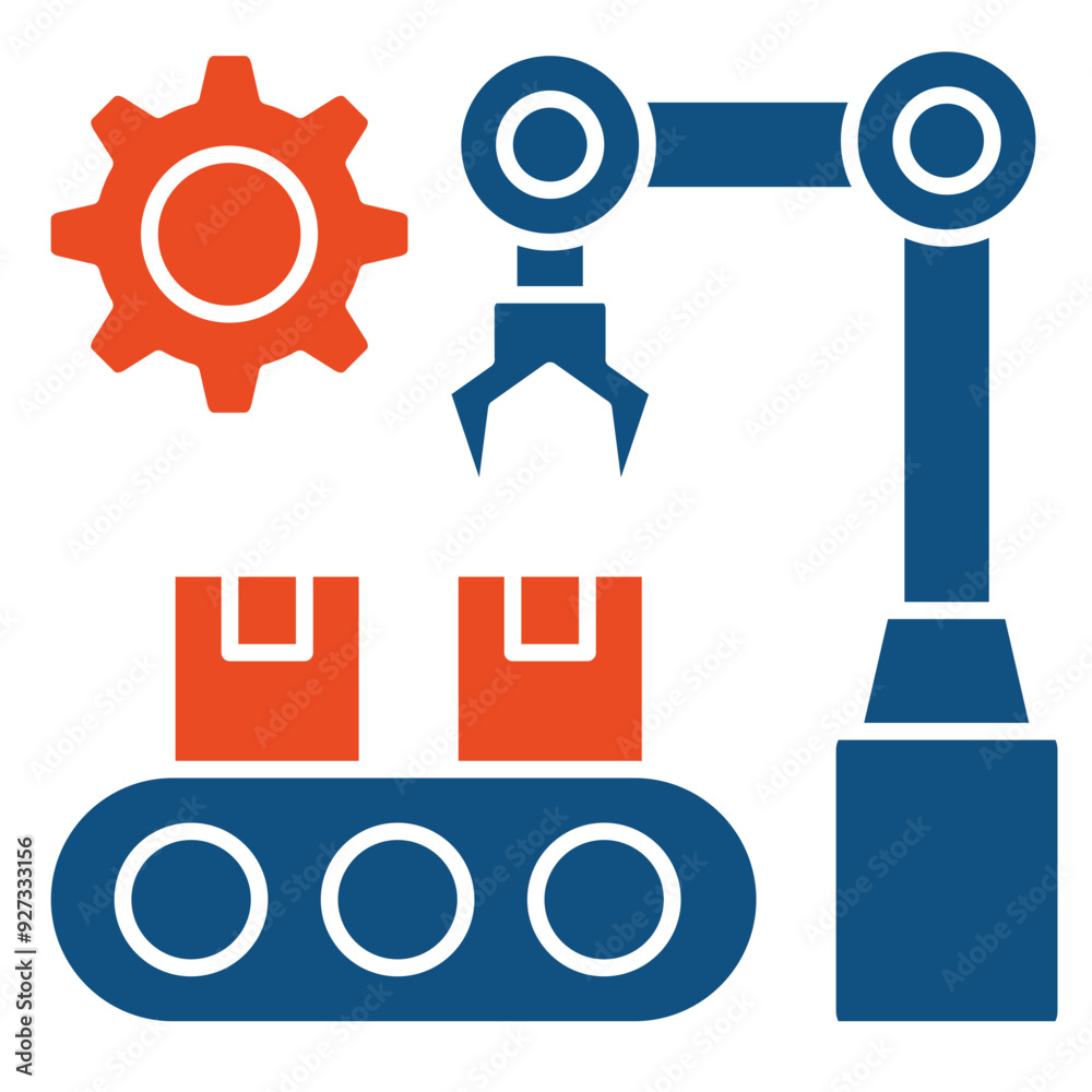 Manufacturing Icon Manufacturing Icon