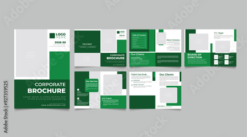 Corporate multipurpose business brochure template design