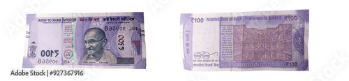 Indian 100 Rupees Note - Authentic Currency Bill of India