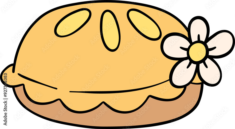 Groovy Thanksgiving Pie Pastel Trendy Retro Groovy Thanksgiving Pie Pastel Trendy Retro