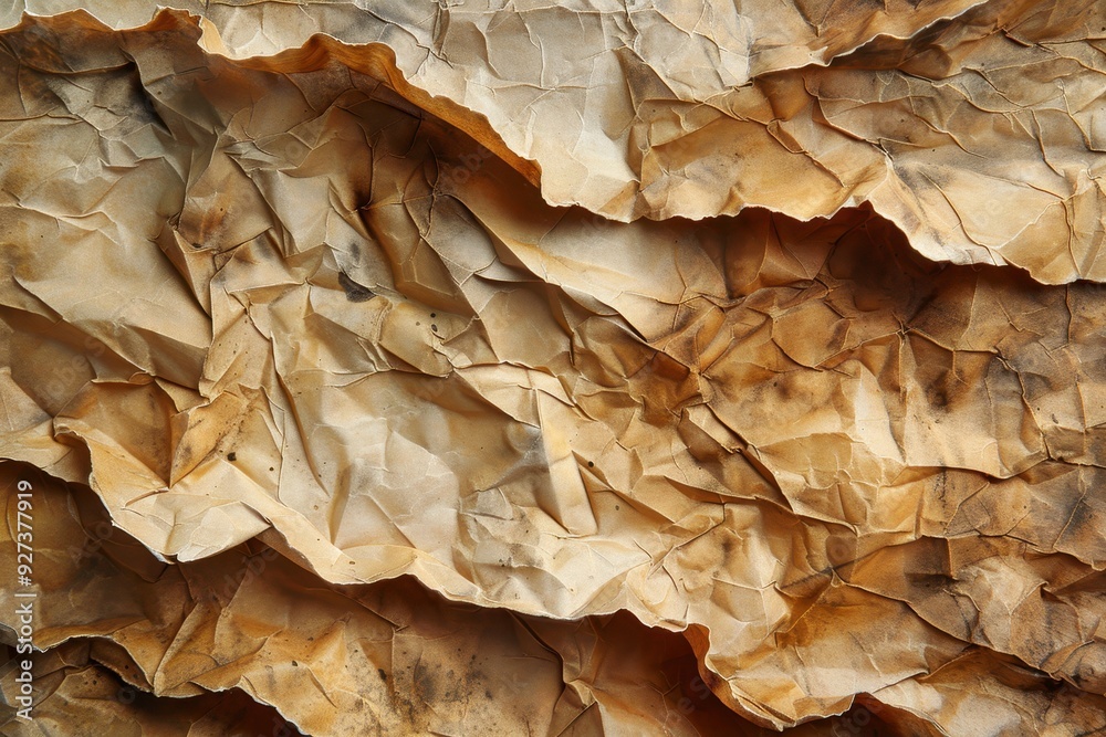 Burnt Crumpled Paper Texture Burnt Crumpled Paper Texture