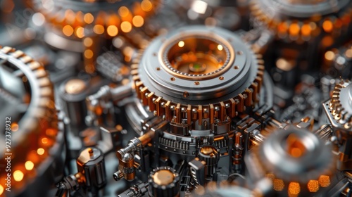 Intricate Machine Gears