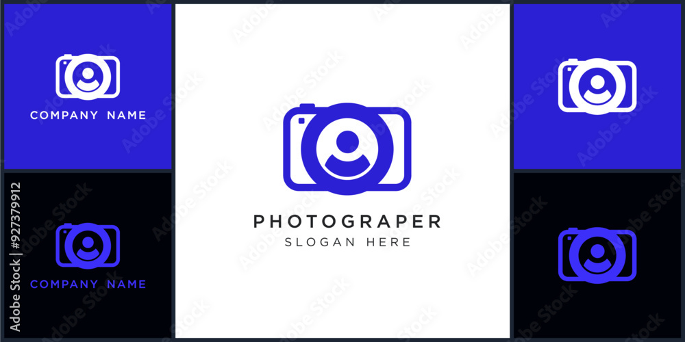 Vector of photographer logo dan icon design template, can be used in various media easily, editable Vector of photographer logo dan icon design template, can be used in various media easily, editable